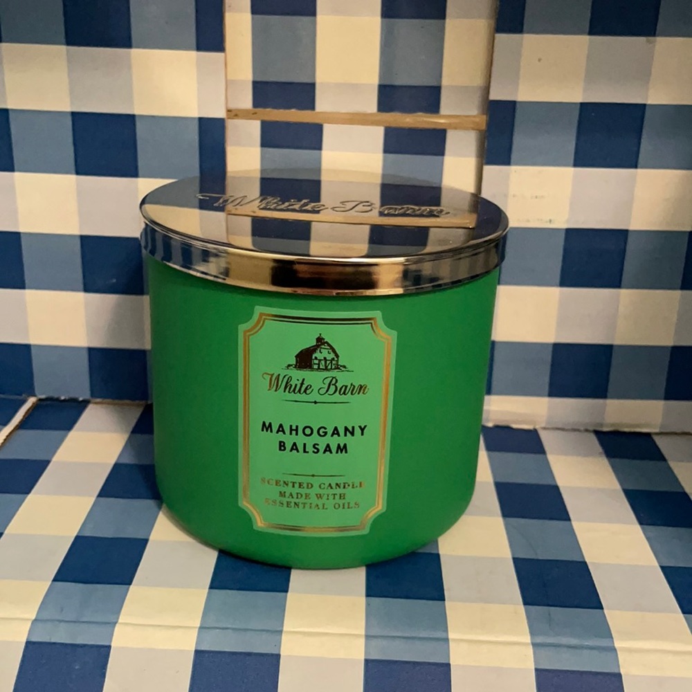 Mahogany Balsam bath and body works candle